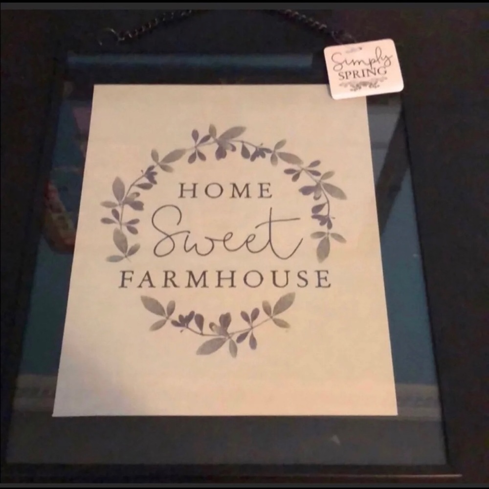 Home sweet farmhouse sign